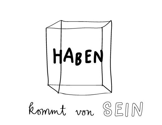 Haben kommt von Sein